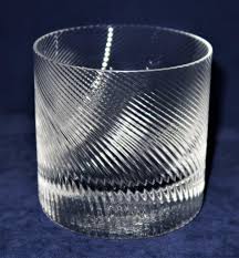 Crystal Clear Waves, Wavy, Swirl 7 oz. Whiskey or Rock Glass ...