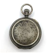 Coin Silver Rockford 1882 Pocket Watch. For Sale at Ruby Lane