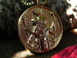 Queen of the Witches Hecate Amulet Powers of 3 | eBay