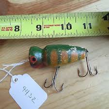 Vintage Bomber Bait Knot Heat fishing lure c. 1940s (lot ...