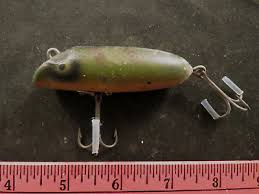 Vintage Wood Basser Type Fishing Lure 3" *** | eBay