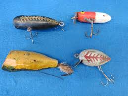 Vintage C.C.B.Co. unidentified bait with broken hook plus ...