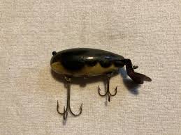 1960'S Creek Chub Natural Crab #300 Wooden With Glass Eyes ...