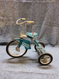 Vintage Western Flyer Metal Tricycle 16" Tire