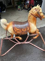 Vintage Wonder Horse Spring Bouncing Rocking Galloping Legs 1970s RUBBER | eBay