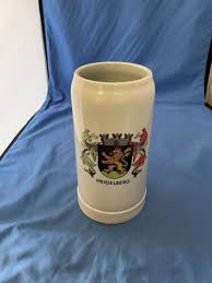 GERZ HEIDELBERG GERMANY BEER MUG COAT OF ARMS CERAMIC MUG MADE IN W GERMANY! | eBay