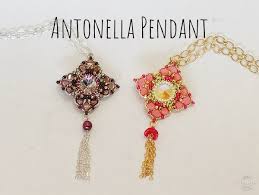 Antonella Pendant – Heart Beads Jewelry