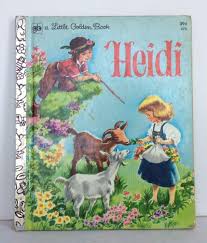 Little Golden Book Heidi 1974 By Johanna Spyri Illustrated ...