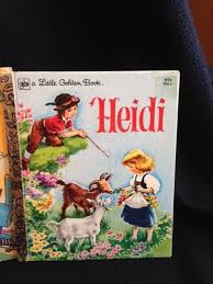 Vintage A Little Golden Book Heidi 1954 | eBay