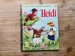 Heidi, A Little Golden Book, Johanna Spyri, Corinne Malvern ...