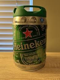 EMPTY HEINEKEN MINI KEG Beer Can 5L 1.32 Gallons Draught Keg ...
