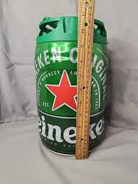 Heineken 5L Mini Keg Steel Beer Can Empty Draught Keg Man ...