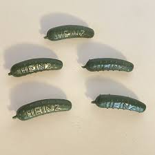 Lot Of 5 Vintage Plastic Heinz Pickle Pins Novelty 1.25" | eBay