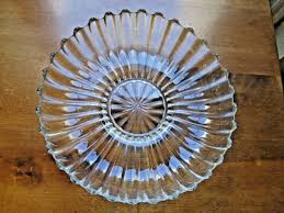 Heisey Crystal Large Shallow Centerpiece Bowl, 11.25" in ...