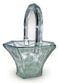 Heisey Glass Basket | eBay