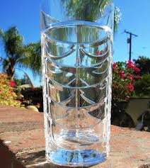 TIFFANY & COMPANY CRYSTAL SWAG PATTERN HIGHBALL GLASS HARD ...