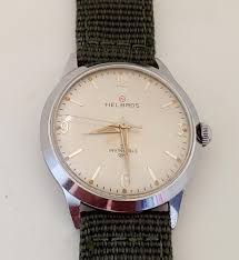 Vintage 1960s HELBROS Invincible Master Time M-113 Men's ...