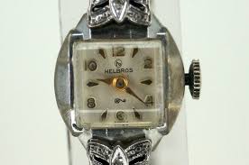 Vintage HELBROS Swiss Ladies 17 Jewels Watch - 10k Rolled ...