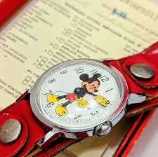 1971 INGERSOLL Mickey Mouse Watch Manual Wristwatch Original ...