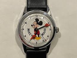 Vintage Disneyland Mickey Mouse 17 Jewel Skeleton Watch ...