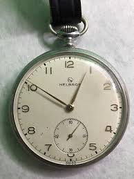 Vintage Helbros Swiss Pocket Watch Koehring Heavy Duty Key ...