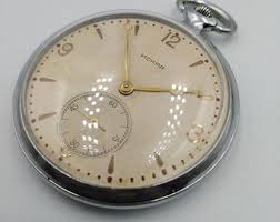 Rare Vintage Pocket Watch ISKRA, Cover for Personalization ...