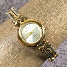 Armitron Women 75/2461 Dress Two Tone Wire Band 21mm Quartz Analog Watch 6 1/4" | eBay