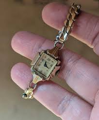 Vintage Bulova Yellow Gold Plated Ladies Watch: Steampunk ...