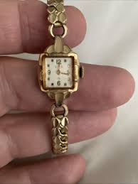 Elgin Ladies Watch Windup Flexible Band Working 10k RGP ...