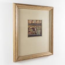 White and Green Flowers With Thin Blue Stripe Abstract ...