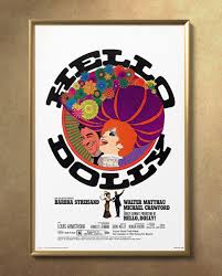 Hello Dolly Barbra Streisand 1969 Movie Poster 24"x36 ...