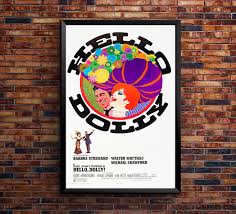 Hello Dolly - 1969 - Barbra Streisand - Movie Poster - US ...