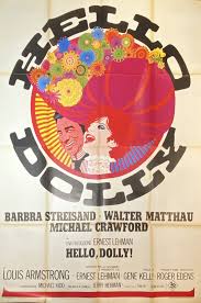 Vintage Movie Poster 'Hello Dolly!' by Richard Amsel, 1969 ...