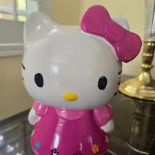 Hello Kitty Hand Painted Ceramic Piggy Bank. From... | Depop