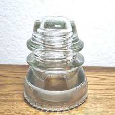Antique/ Collectible Hemingray CLEAR Glass Insulator | eBay