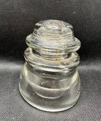 Vintage Antique Whitall Tatum Clear Glass Insulator No. 1 ...