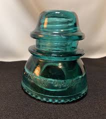 Vintage Blue Aqua Hemingray 42 Glass Insulator Made in USA ...