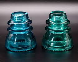 Hemingray-42 Aqua-Green Vintage Glass Insulator ...