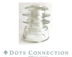 Vintage Armstrong T.W. Clear Glass Railway Power Insulator 1960s - Etsy