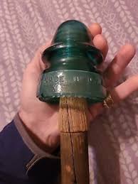Glass Insulator Wood Pegs | eBay
