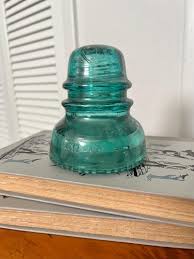 Blue Aqua Turquoise Hemingray Insulator No. 40 - Etsy