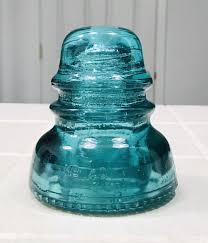 Antique Vintage Hemingray No 42/40 Predrilled Glass Insulator DIY Light Lamp | eBay