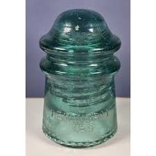 Vintage Hemingray No. 9 Blue Glass Insulator Patent Date May 2 1893 Collectible - Etsy