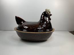Hen Casserole Dish - Etsy