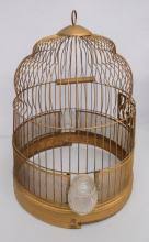 Sold at Auction: Lot of Two Antique Bird Cages
