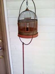Vintage Bird cage on a stand - Lil Dusty Online Auctions ...
