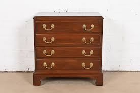 Ethan Allen Georgian Solid Cherry Wood Four-Drawer ...