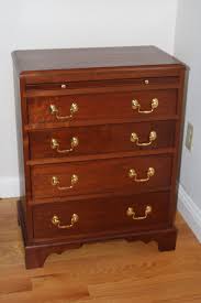 Cherry 4 Drawer Bachelor Chest – Handcrafted Furniture of Boone
