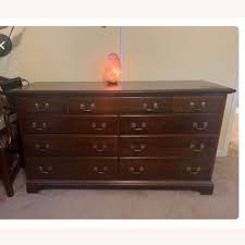 Vintage Dresser Solid Mahogany - AptDeco
