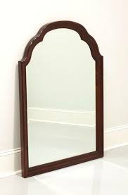 Traditional Mahogany Beveled Wall Mirror at 1stDibs